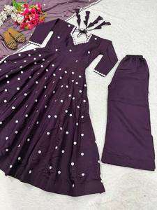 Salwar Kameez de Diseño para Fiesta, Corte Ajustado, Reversible, Bordado Completo con Lentejuelas, Vestido con Dupatta, Secado Rápido, Elegante - Product Image 2