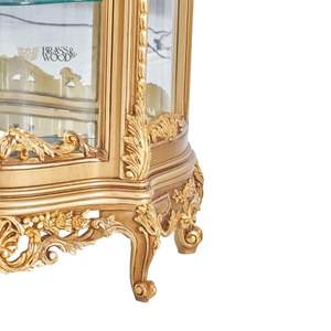 ตู้โชว์กระจกแกะสลักลายทองหรูหรา - Product Image 6