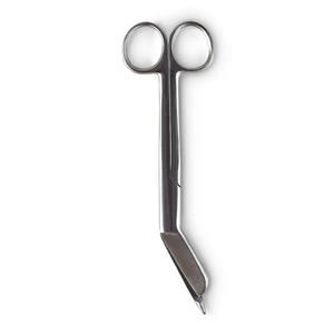 Tijeras de vendaje de acero inoxidable con punta roma para un corte seguro y preciso en uso médico - Product Image 4