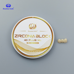 Materiais dentais do laboratório do bloco da zircônia, blocos cerâmicos dentais da zircônia da came do CAD 4D - Product Image 1