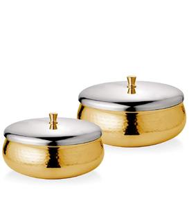 Bol de service en métal de style vintage fait à la main, magnifique œuvre d'art, compatible lave-vaisselle, couleurs et formes personnalisables pour une restauration haut de gamme - Product Image 6