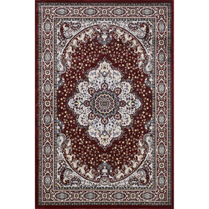Alfombra turca de lujo hecha a máquina, color rojo Shiraz, premium para sala de estar, del fabricante de Gaziantep. - Product Image 1