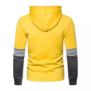 Sudadera con capucha de lana gruesa Unisex de alta calidad de punto de gran tamaño y ajuste holgado logotipo personalizado ropa de calle con diseño forrado - Product Image 2