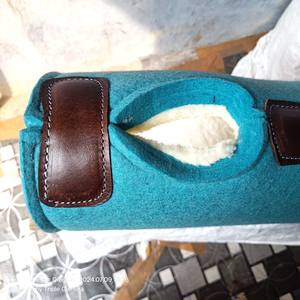 2024-Venta caliente de alta calidad 1 \ "pulgada de fieltro de lana gruesa almohadilla de sillín ecuestre occidental suave almohadilla de Carreras de Caballos polar de alta calidad - Product Image 2