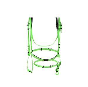 Bridon pour cheval en PVC vert de qualité supérieure, accessoire équestre très demandé, vente en gros, fabricants indiens, Maizan International - Product Image 3