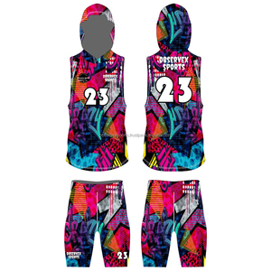 Ensemble d'uniformes de football 7v7 personnalisés à compression pour jeunes et adultes, sublimés - Product Image 1