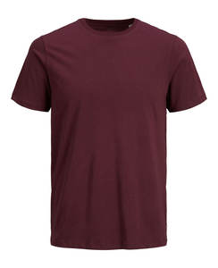 Fabricante a granel Camisetas personalizadas lavadas Su propia marca Camiseta de algodón transpirable de peso pesado de alta calidad - Product Image 1