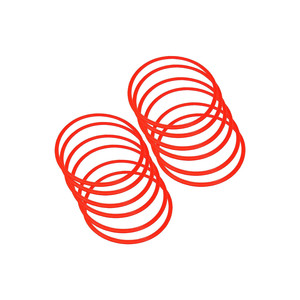 Popular 24 PCs/Set Football <b>Agility</b> <b>Rings</b> GAA Gears Sports Training <b>Rings</b> With Carry Bag - Product Image 4