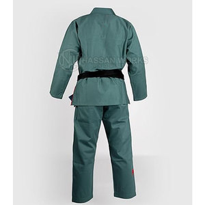 Uniforme de judo pour adulte de qualité supérieure, manches longues, 100% coton, respirant, séchage rapide, logo frontal personnalisable, taille adulte - Product Image 2