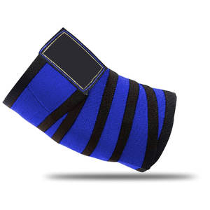 Unisex Neoprene <b>Knee</b> Wraps High Quality Custom Logo <b>Compression</b> for Power Weightlifting Best Selling Unisex <b>Knee</b> Wrap - Product Image 6