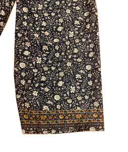 Pyjama Bohème Femme en Soie Recyclée Sari, Nouvelle Collection Été, Vintage, Taille Mi-Haute, Vêtement de Nuit/Plage, Taille Élastique Unie - Product Image 2