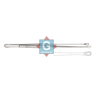 Instrumentos quirúrgicos manuales Tuttle Base esencial Fórceps de disección pulmonar estándar de seguridad de acero inoxidable - Product Image 2