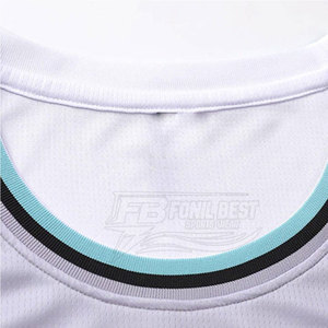 Uniforme de basket-ball pour hommes au design unique, de haute qualité, taille plus, col rond, séchage rapide, respirant, écologique, personnalisable - Product Image 4