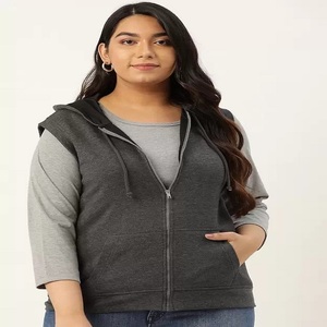 เสื้อฮู้ดแขนกุดผู้หญิงคุณภาพพรีเมี่ยมเหมาะสำหรับทุกโอกาสในฤดูหนาว - Product Image 1