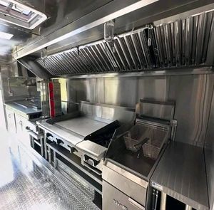 Camion alimentaire avec cuisine complète Concession de camion alimentaire BBQ mobile Cuisine mobile Snack Chariot à café Remorque alimentaire à vendre - Product Image 6
