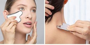 Premium Instruments <b>Gua</b> <b>Sha</b> Tools <b>Metal</b> Fascial Knife Scraping Massager Body Myofascial Release Stainless Steel <b>Gua</b> <b>Sha</b> - Product Image 5