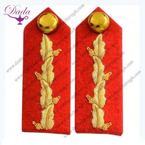 Chất lượng cao thêu ren tùy chỉnh gorget cổ áo phù hiệu cho Tướng brigadiers & Đại Tá đồng phục-sinh thái thân thiện handmade - Product Image 2