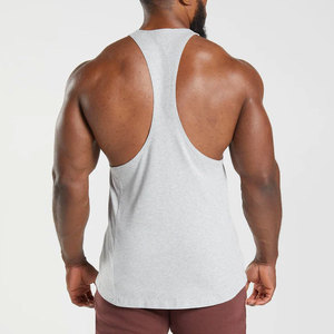 Camiseta sin mangas de entrenamiento para hombre con logotipo personalizado, diseña tu propia camiseta sin mangas con tirantes musculosos para gimnasio y fitness con logotipo personalizable - Product Image 2