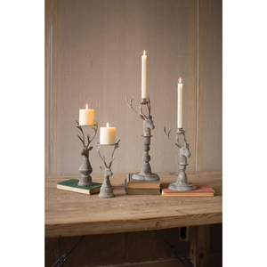 Luxury Stock Twisted Metal Candlestick Holder Rustic Iron Wedding <b>Candelabra</b> with Embossed Design <b>Gold</b> Centerpiece Decor - Product Image 5
