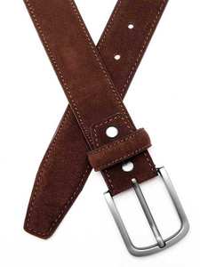 Cinturón de Cuero de Alta Gama para Hombre con Hebilla de Aleación Premium, Ajustable y Duradero, para Uso Formal, Casual y con Jeans - Product Image 1