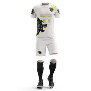 Prix de gros Logo personnalisé pas cher pour hommes imprimé France Football Jersey Prix raisonnable Top qualité Football Sportswear uniformes - Product Image 1