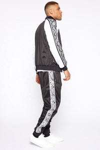 Nuevo Chándal Deportivo de Poliéster para Hombre, Estilo Informal, para Otoño, Chándal Ajustado para Adultos - Product Image 3