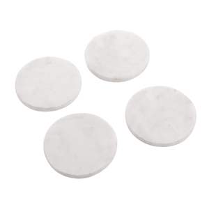 Lot de 4 sous-verres à thé en marbre en gros | Tapis de tasse rond pour table à manger et bureau | Fourniture en vrac OEM - Product Image 5