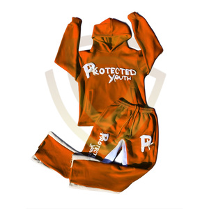 Chándal Unisex de Invierno de Alta Calidad, Transpirable y Cómodo, con Capucha, Lavado Ácido, 100% Algodón, Cintura Elástica, Estilo Urbano - Product Image 1