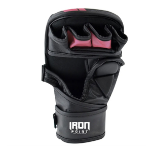 Gants de combat MMA personnalisés de haute qualité adultes cuir PVC poinçonnage caractéristiques couleur personnalisée Logo vente en gros IRON PUNCH INDUSTRIES - Product Image 2
