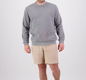 Sudadera de cuello redondo bordada de alta calidad personalizada para hombre, Jersey holgado de manga larga para invierno - Product Image 6