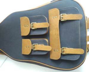 Canvas <b>Guitar</b> Bag Personalized <b>Guitar</b> Case for Acoustic Classical <b>Guitar</b> with Top Handle Dual Shoulder <b>Strap</b> - Product Image 4