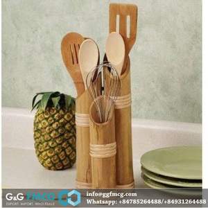 Vente en gros de tubes en bambou pour ustensiles de cuisine, fabriqués au Vietnam - Product Image 2