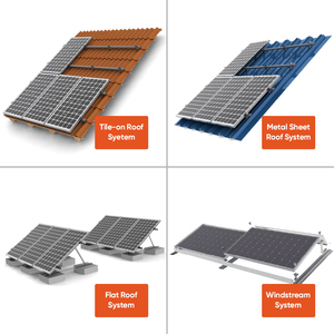 Sistema de Energía Solar Todo en Uno para Balcón, 5Kw, 8Kw, 10Kw, 12Kw, 16Kw, 20Kw, 30Kw, Sistema de Energía Solar Híbrido, Kit Completo para Uso Doméstico - Product Image 3