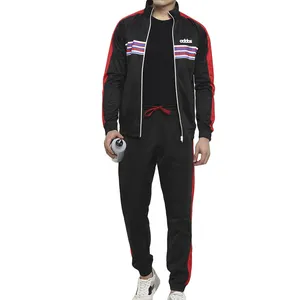 Chándales ajustados para hombre, chándal de lana Tech con logotipo personalizado, chándal de correr lateral, chándal de lana Tech, chándal de lana de invierno - Product Image 1