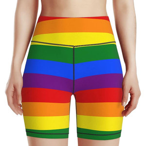 Pantalones cortos transpirables para gimnasio y Fitness para mujer, pantalones cortos deportivos de último diseño, pantalones cortos multicolores para Fitness - Product Image 2