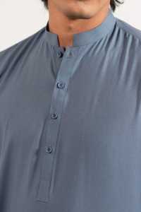 Islamic Afghani <b>Men</b> <b>Shalwar</b> <b>Kameez</b> with Pocket Slim Fit Stretchable Low MOQ Top Selling Party Wear for Adults - Product Image 4