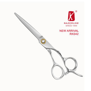 Tijeras afiladas para el cabello del fabricante chino líder, hoja <span class=keywords><strong>de</strong></span> acero inoxidable con reposapiés y servicio <span class=keywords><strong>de</strong></span> afilado gratuito - Product Image 5