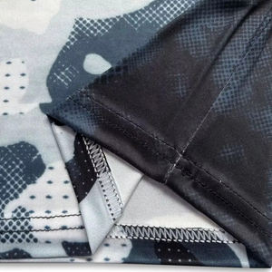 Camiseta de Compresión Deportiva para Hombre, Tejido de 300g, Estilo Casual, Logotipo Frontal Sublimado, Ropa Deportiva Elegante - Product Image 5