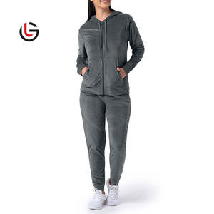 100% algodón poliéster polar de alta calidad Etiqueta Privada chándales para mujeres personalizado su propio diseño para mujeres chándales - Product Image 1