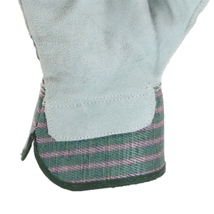 Guantes de trabajo de aparejo hechos con material de cuero Partido de vaca más vendidos, guantes de seguridad de trabajo de Ensamblaje automático de construcción Industrial - Product Image 6