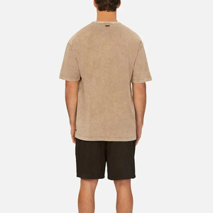 100% conjuntos cortos a juego de algodón ropa informal verano hombre 2 piezas conjunto deportivo para hombres camisas y pantalones cortos conjuntos masculinos OEM - Product Image 3