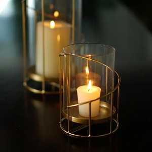 Ramadan spécial rustique métal LED vent lampe pendentif budget-amical décoration de la maison avec bougeoir lanterne - Product Image 4