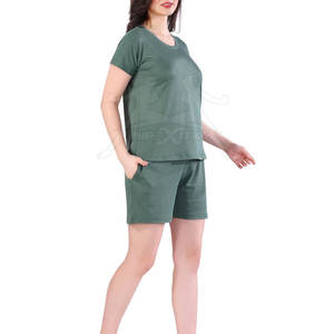 Precio razonable Conjuntos cortos de mujer Último diseño Conjuntos cortos de mujer de secado rápido Conjuntos cortos de mujer ligeros Conjuntos cortos de mujer - Product Image 4