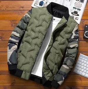 Veste décontractée pour homme en tricot d'automne, coupe régulière, polyester/coton, respirante, teinte en pièce, simple boutonnage, col montant, couleur unie - Product Image 6