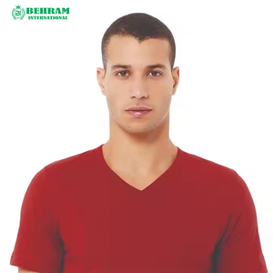 เสื้อยืดสตรีทแวร์ผู้ชายแบบสั่งทำ ผ้าไหม/ผ้าฝ้าย คอกลม ทรงปกติ 200gsm ไซส์ใหญ่ น้ำหนักเบา แห้งเร็ว ไม่ยับ - Product Image 4