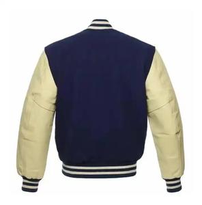 Classic varsity jackets for men Quilted lining sports outerwear College student jackets sale - Product Image 5