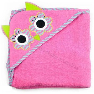 Meilleure qualité 100% coton visage serviette à capuche nouveauté motif personnalisable Logo taille unique pour bébé tissé Style pour bain usage domestique - Product Image 2