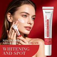 Crème OEM Niacinamide AHA BHA pour les taches brunes, le teint inégal, le traitement de l'hyperpigmentation, unifiant le teint, éclaircissant, marque privée