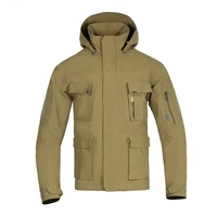 Proveedor de Equipo de Caza Profesional OEM, MOQ Bajo, Traje Táctico Directo de Fábrica, Chaqueta Softshell Resistente al Agua y al Ruido