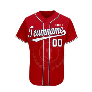 Camiseta de Béisbol para Hombre, Tallas Grandes, Transpirable, de Secado Rápido, Cómoda, con Nombre de Equipo Personalizado, Servicio OEM de Alta Calidad, MOQ Bajo 100% - Product Image 3